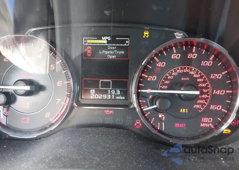 2016 Subaru Wrx Premium z USA, uszkodzony, nr VIN JF1VA1E66G9806698